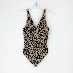 Abercrombie & Fitch Leopard Print Bodysuit